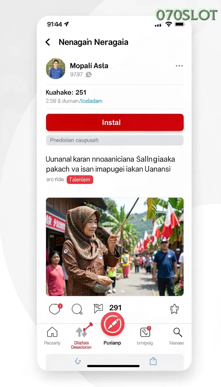 Cuplikan layar HAKIM4D — menu navigasi