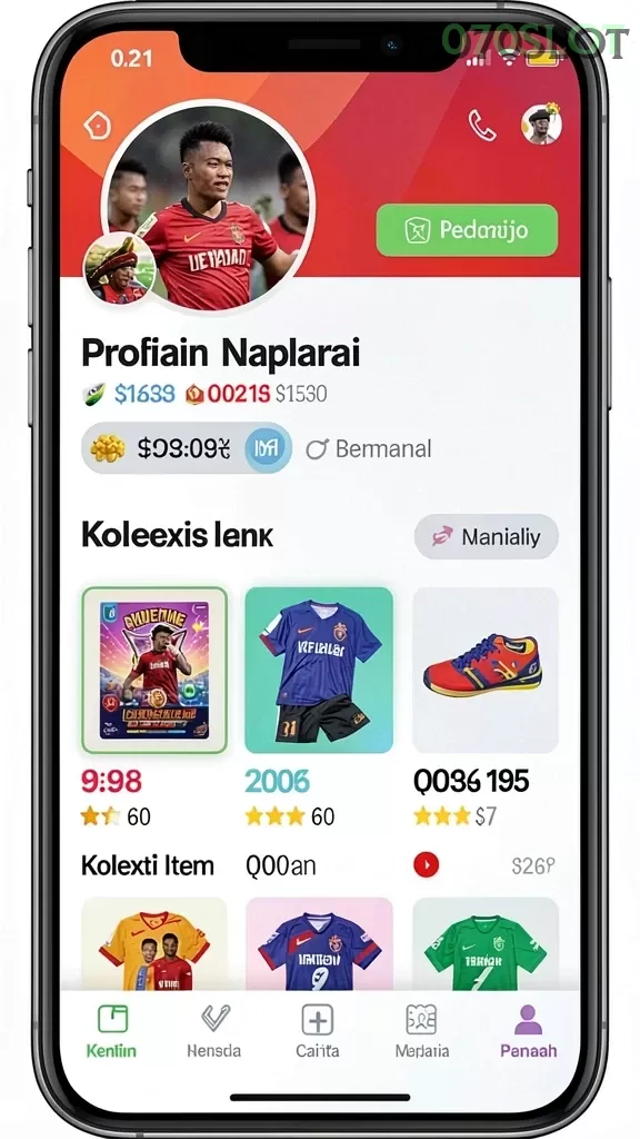 Cuplikan layar JAYATOP77 — menu navigasi